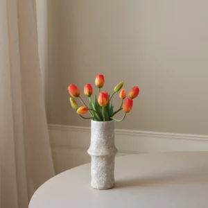 Bouquet de tulipes oranges de la marque Botané - Fleurs artificielles