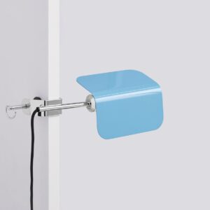 Apex Clip Lamp - Pastel Blue