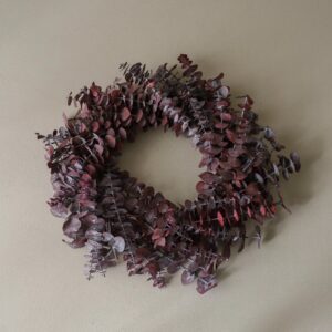 Couronne Dark red Eucalyptus