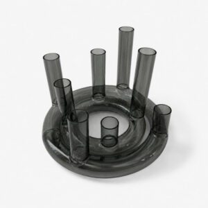 Vase saturnin smoke
