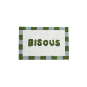 Tapis bisous vert