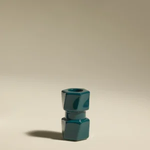 Bougeoir colonna bleu Sarah PM